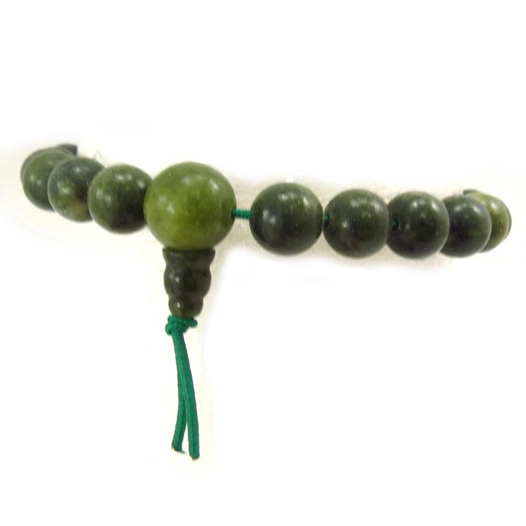 Les Trésors De Lily [K3065] - Green 'Mineralia' Designer Bracelet