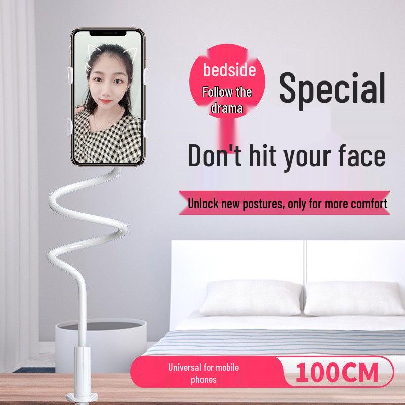 Universal Tablet & Phone Holder - Bedside Stand for Lazy Viewing and Streaming