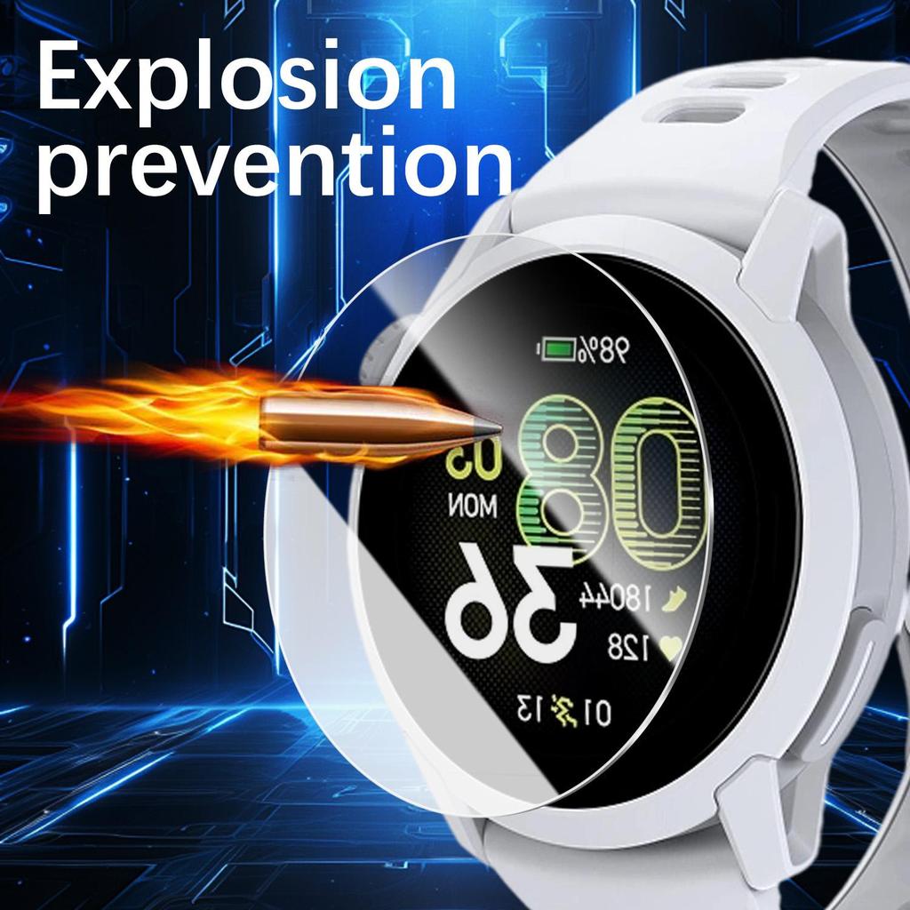 Easy Installation Tempered Glass for COROS PACE 4 Sport Watch Touch Sensitive Anti-scratch Screen Protectors with Install Kit