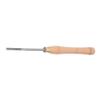 Daltă pentru strung de lemn Mâner de fag HHS Lamă mică cu arc interior Instrument de strunjire pentru prelucrarea lemnului