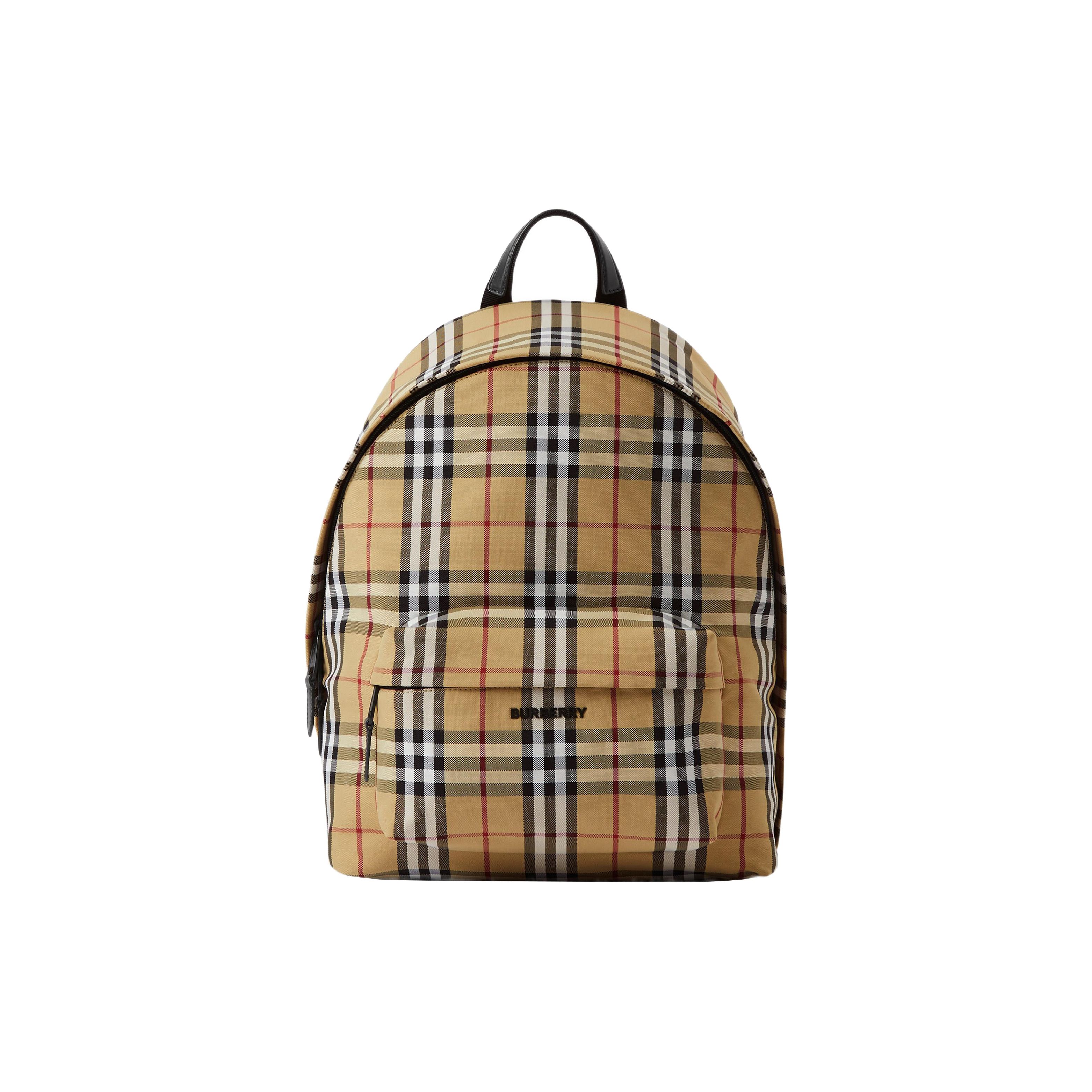 

Burberry 3D Логотип з літер Застібка-блискавка Клітка Рюкзак Чоловічий рюкзак Класичний-Бежевий 80697491 Basic Set (Bag+Dust Bag)