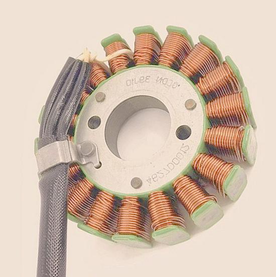 Compatible with UR110T Lezhi QS110T Lizhi UZ110T Engine Stator Coil Magneto Ignition Trigger