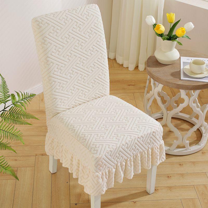 Pokrowiec na krzesło, Elastyczna poduszka, Zintegrowane oparcie, Uniwersalny stołek, Uniwersalny pakiet na cztery pory roku, Siedzisko stołowe, Zestaw poduszek na krzesła domowe