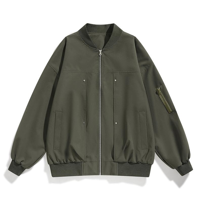 Flying Jacket Men's New Spring and Autumn American Baseball Jacket Men's Casual Clothes