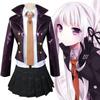 Danganronpa Kyoko Danganronpa Kirigiri Cosplay Costume Dress Set Gloves With