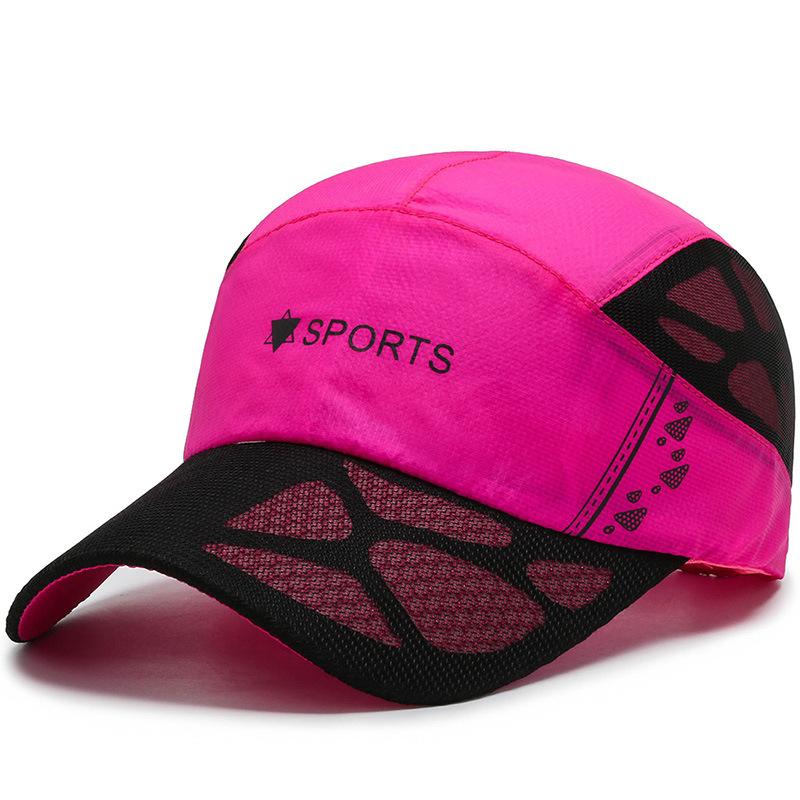 

Весенне-летняя шляпа мужская солнцезащитная дышащая бейсболка спортивная сетчатая шляпа повседневная мужская и женская шляпа Adjustable розы красного