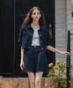 ZEROSTREET Summer Denim Short Sleeve Shirt / Indigo