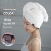 Extra Large, Extra Thick Quick-Dry Women's Hair Towel - Class A Pure Cotton, Absorbent, Head Wrap