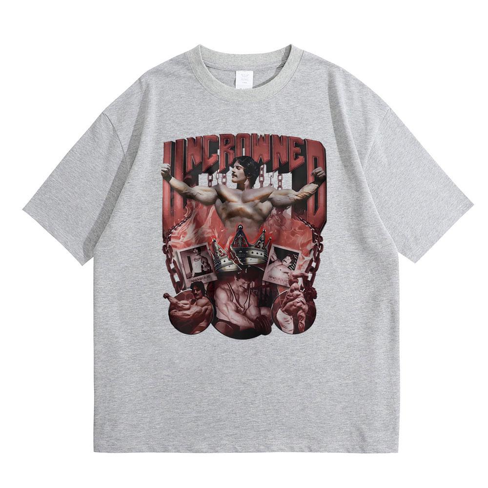 Vtipné Neoficiální Mike Mentzer Steroidy Pumpa Krycí Tričko Muži Ženy Posilovna Kulturista Trička Krátký Rukáv Mužské Tričko z Čisté Bavlny