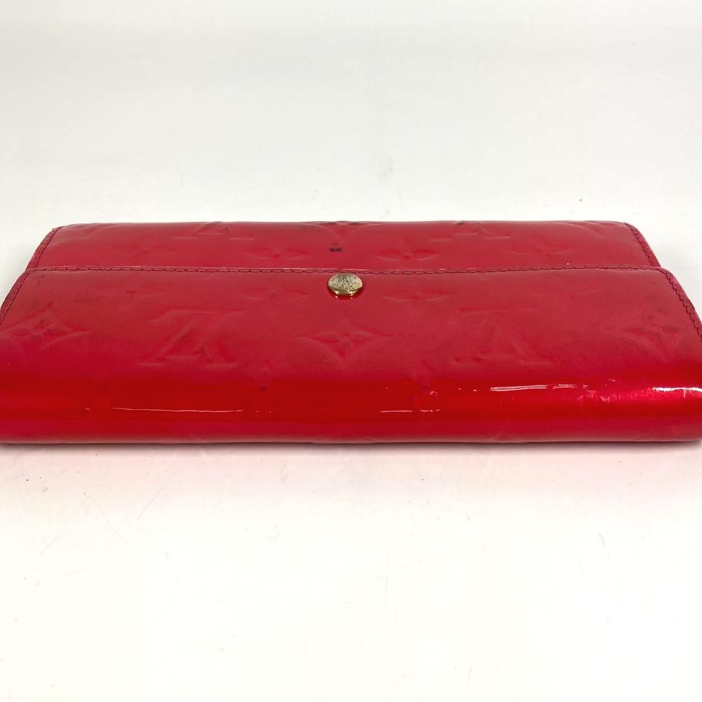 Louis Vuitton M93633 MonogramVernis Portefeuille Sarah bifold Long Wallet