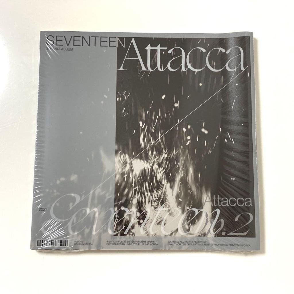 [USED] SEVENTEEN Attacca Album CD 3-piece set