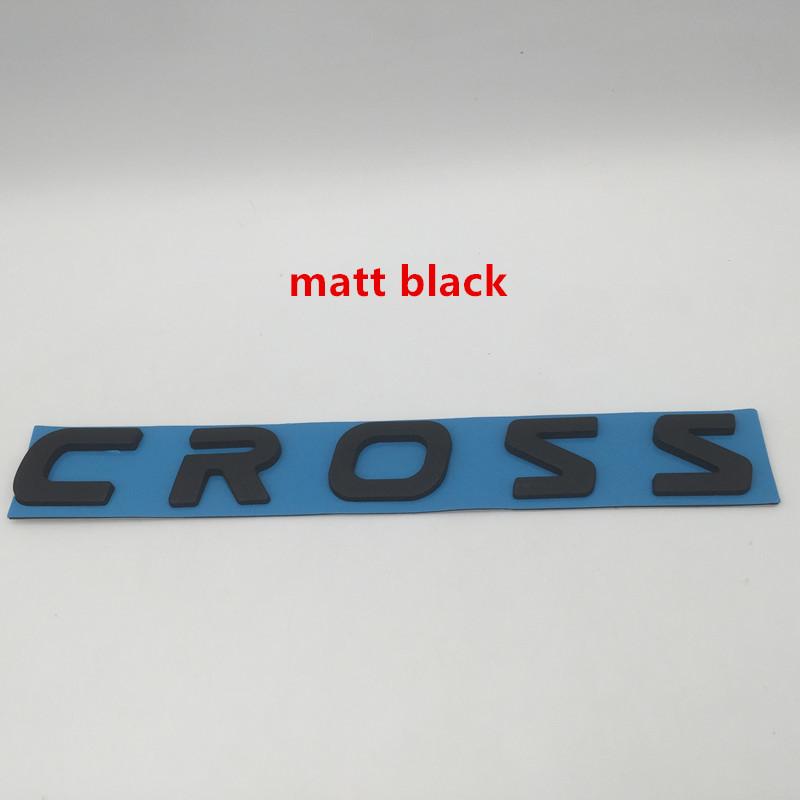 1pcs 3D ABS for XPANDER CROSS Car Letters Front Hood Bonnet Grill Emblem Rear Trunk Badge Sticker Decal Styling Accessories