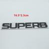 BATL9 1pc Metal for SKODA Octavia Superb RAPID FABIA KAMIQ KODIAQ YETI Car Emblem Letter Badge Rear Tail Trunk Sticker Decal for SKODA