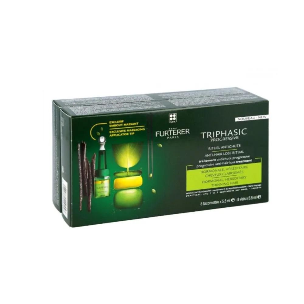 

René Furterer Triphasic Progressive Ampoule 5.5ml x 8