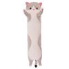 Large Plush Cat Pillow - Long Strip Sleep Companion & Birthday Gift for Girls