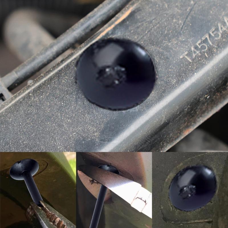 Auto Fender Wheel Arch Liner Rivet Expanding Clips Retainer for BMW 1er 2er 3er 4er 5er 6er 7er 8er X1 X5 X6 Z1 Z4 Accessories