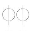 Statement Earrings For Women Geometric Metal Female Dangle Earrings Trendy Jewelry Accessories