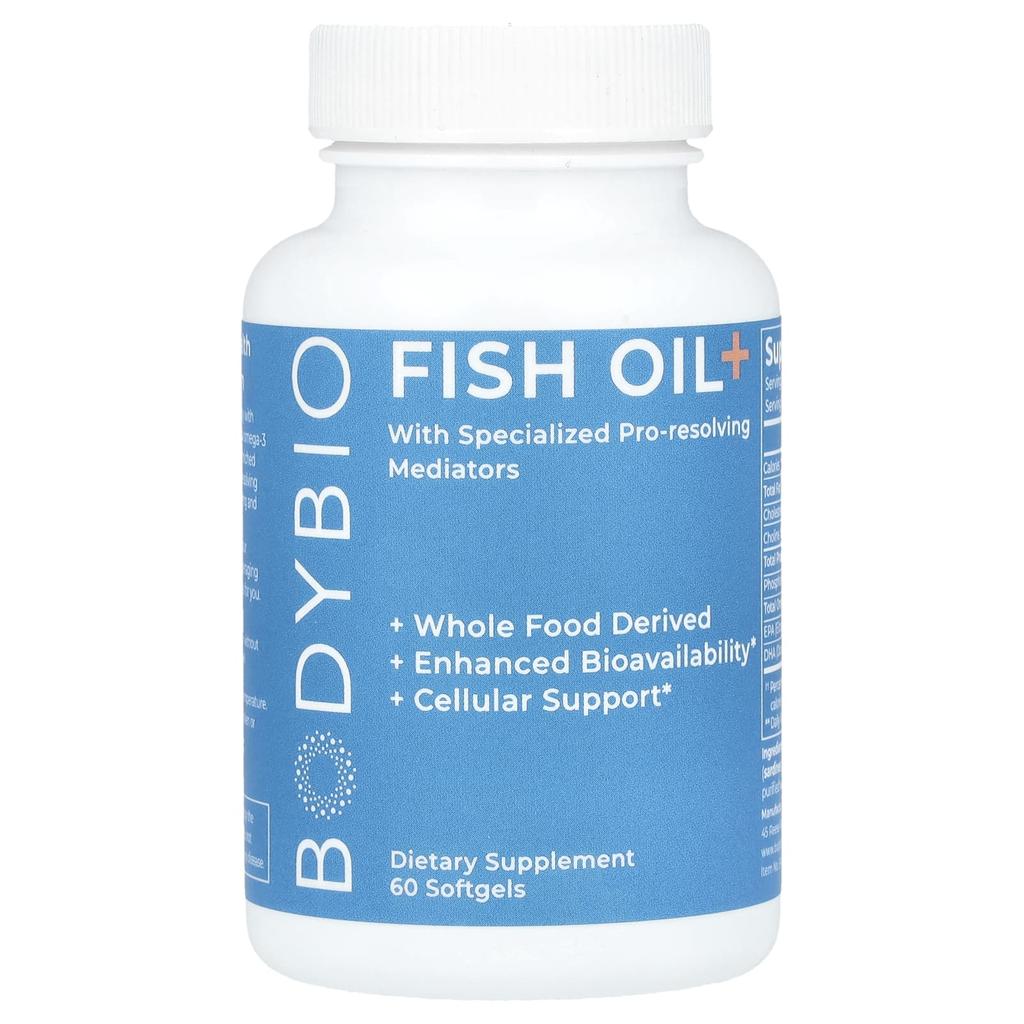 Fish Oil+, 60 Softgels