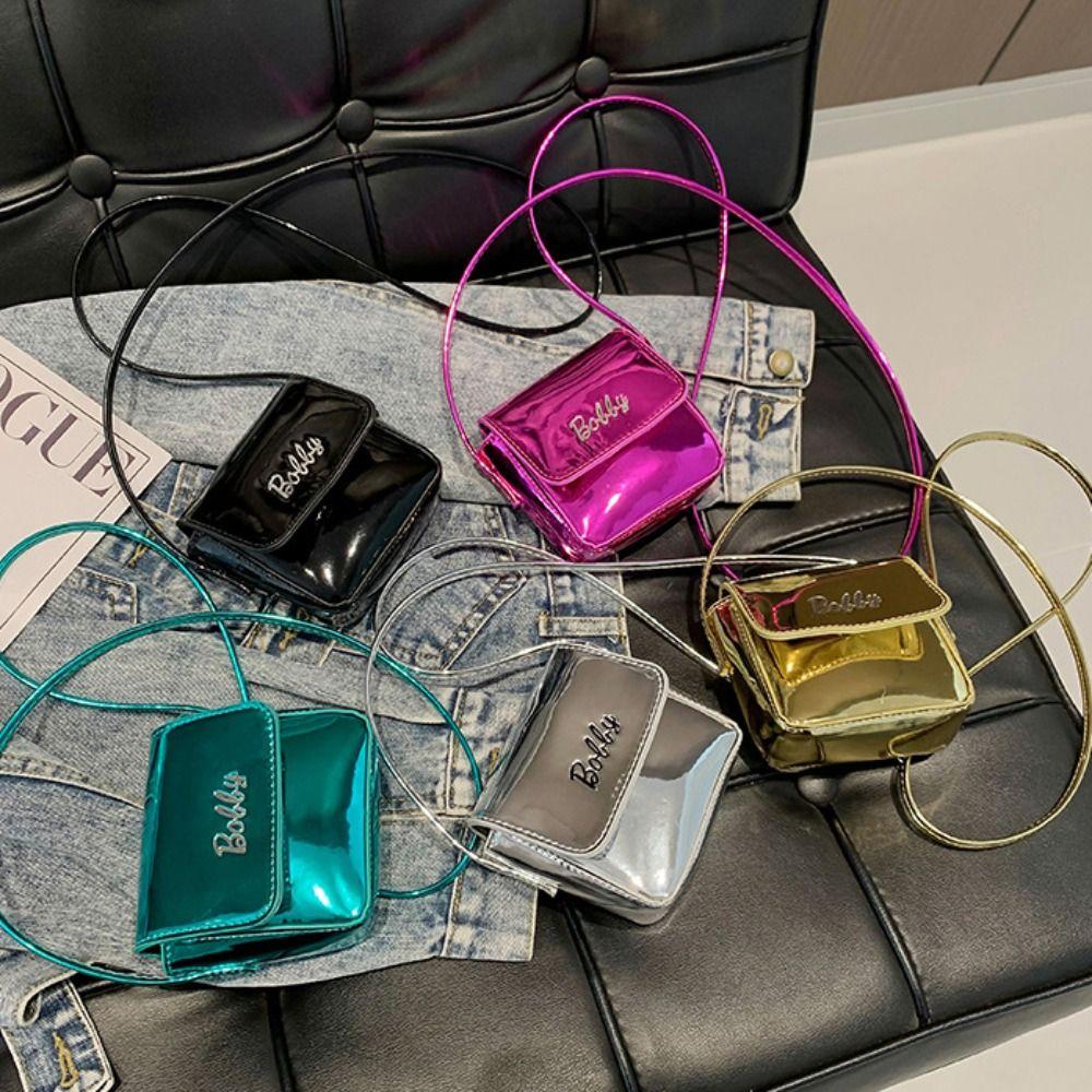 

Однотонные сумки через плечо Y2K Tote, подарочные сумки-хобо для женщин
