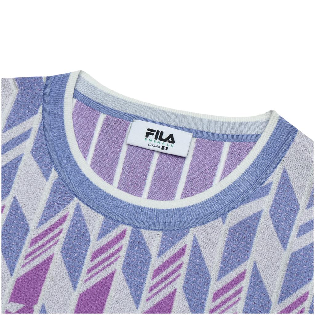 New FILA Knitwear Women's Blue Star Flower Blue F11W424404FLB