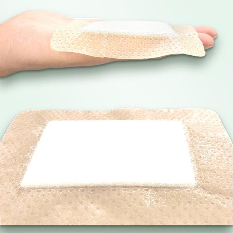 Weiches Polysiloxan-Gel Polyurethan-Schaumverband Postoperativer Wundpflaster Kaiserschnittpflaster Dekubitus Hohe Absorption