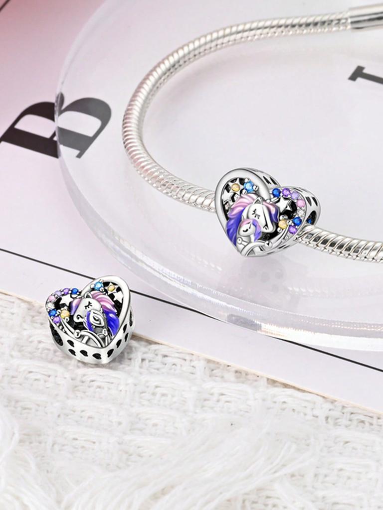 Copper Plated Original Charms Lotus Bead Irisbeads Fit Bracelet Women'S Jewelry Gift