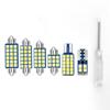 For Honda Civic 8 2006 2007 2008 2009 2010 2011 4pcs Car Interior 12V LED Reading Atmosphere Lamp Bulbs Trunk Lights Accessories Dome Lights 6