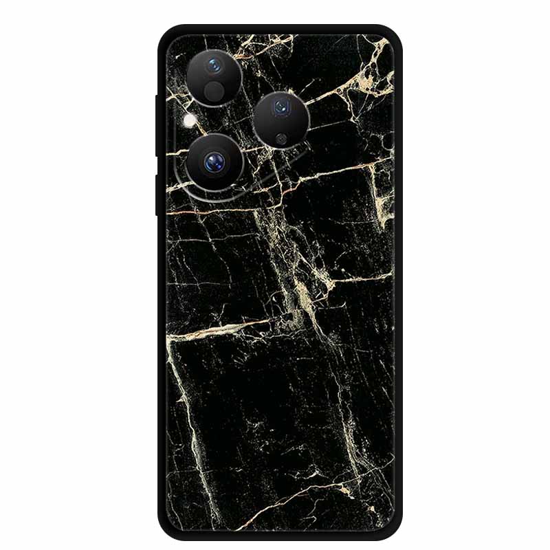 For Huawei Pura 80 5G Case Pura80 Coque Black Silicone Soft Back Cover Case For Huawei Pura 80 2025 Phone Case HED-LX9 Funda Bag