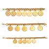 Anniyo Turkish Coin Bracelet for Women Men Turkey's Ancient Coins Banglet Turk Jewelry Gold and Silver Color  #122601