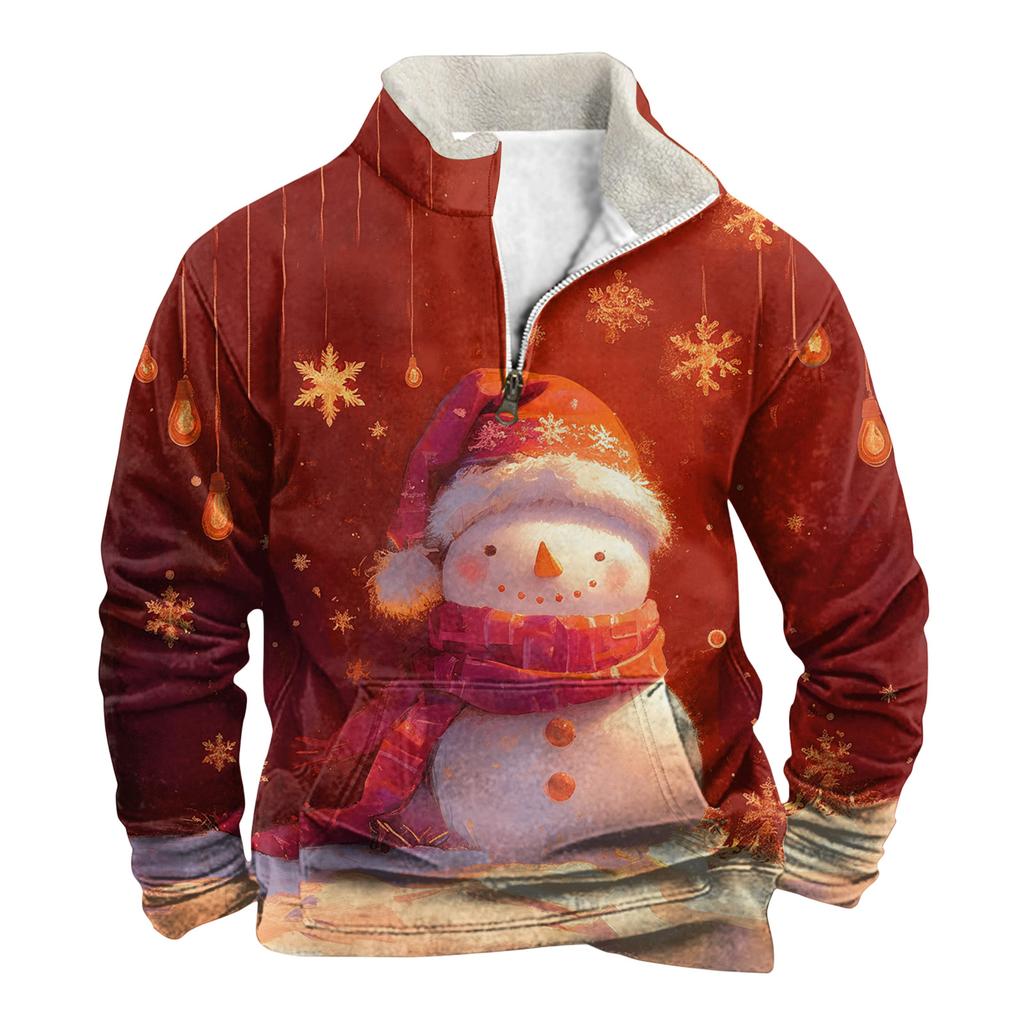 Jarní a pánská mikina se stojacím límečkem je venkovní ležérní svetry