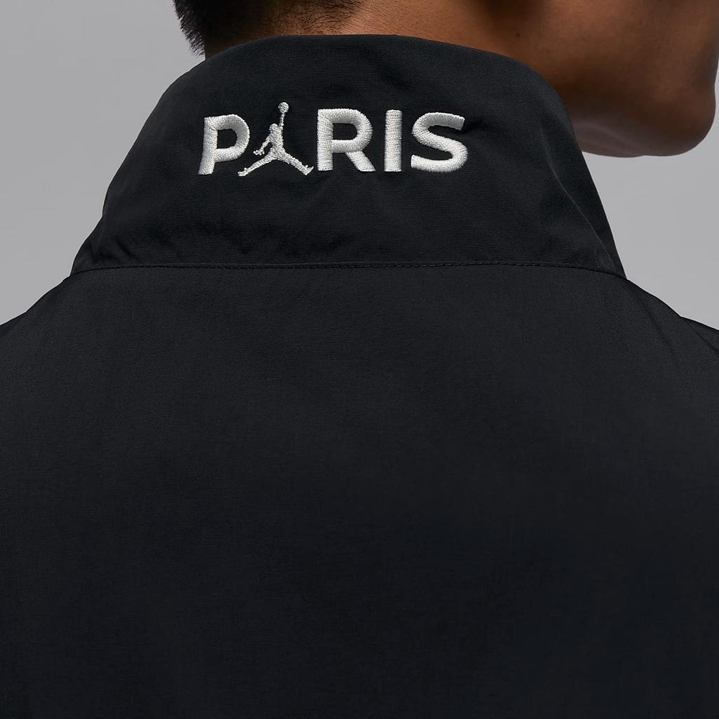Jordan Paris Saint Germain FW24 Jacket Men's Rusty Pink/Gray Black/Sail White/Infrared Red FV7741-685
