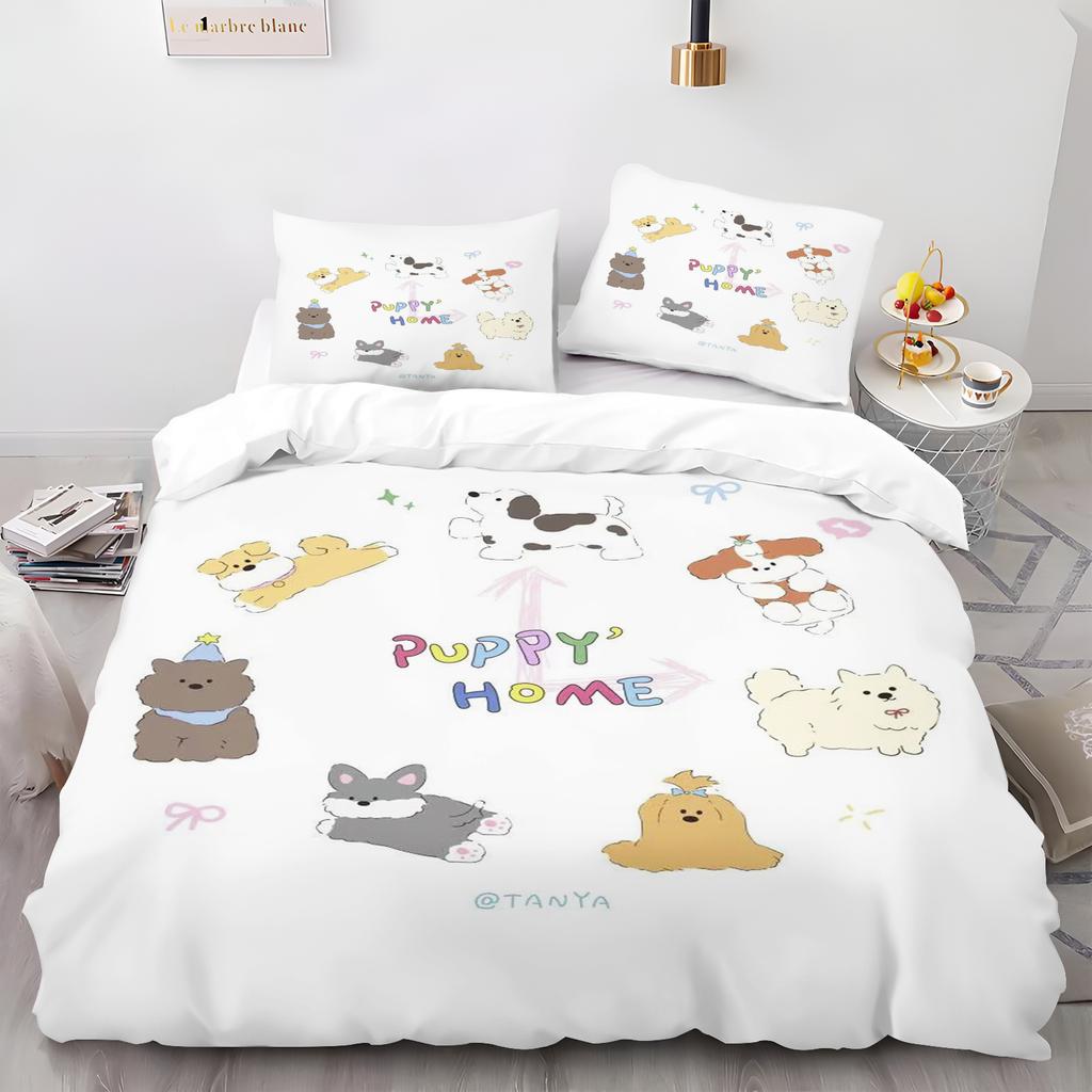 Comforter Cute Animal Cartoon With For Children Room 100% Polyester Bedding Breathable Duvet Custom Made Set Home