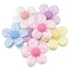10pcs 4.7cm Colorful Sequin Checkered Flower Patches DIY Shoes Hats Applique Sewing Clothes Headgear Hair Clips Decorative Acces