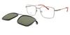 Sting Sst430 With Clip On 627p Unisex Eyeglasses