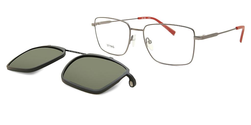 Sting Sst430 Mit Clip-On 627p Unisex Brille