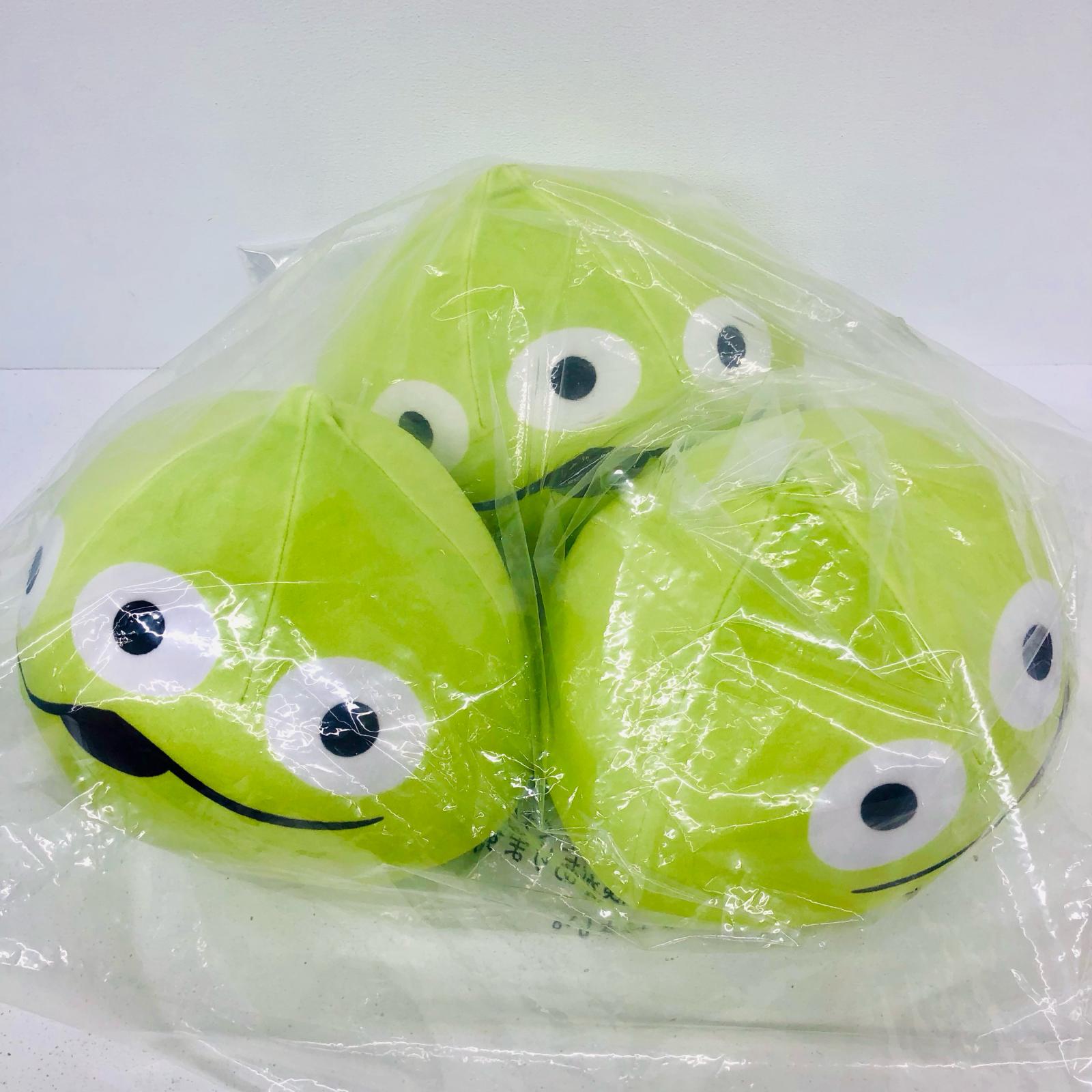 Used B Prize Little Green Men Cushion Ichiban Kuji Toy Story 30 YEARS BEYOND