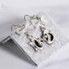 Velvet Bridge Display Jewelry Plate Storage Earrings Stud Board Pendant Bracelet Holder Creatively Organizer Props
