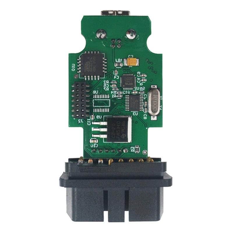 Newest VCDS 24.7 VAG Scanner Tool Cable OBD2 Diagnostic HEX V2 Wesheu VCDS VAG COM For  SKODA VW Car-A58X