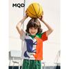 MQD 2023 New Contrast Color Cartoon Short Sleeve Children's Clothing