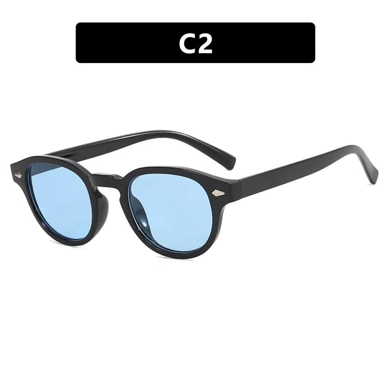New Fashion Sunglasses Luxury Rice Nail Men Sunglasses Retro Style Sun Glasses Men And Women Alike Eyewear Uv400 Shades