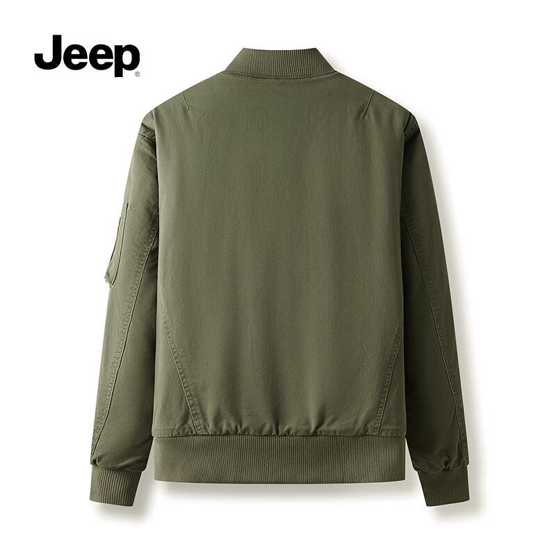 Jeep Men's American Retro Baseball Jacket P834MWM101