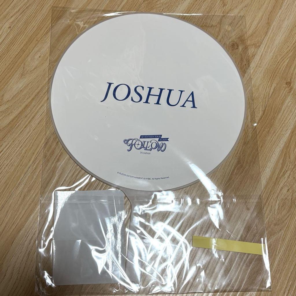 [USED] SEVENTEEN Joshua Fan FOLLOW AGAIN