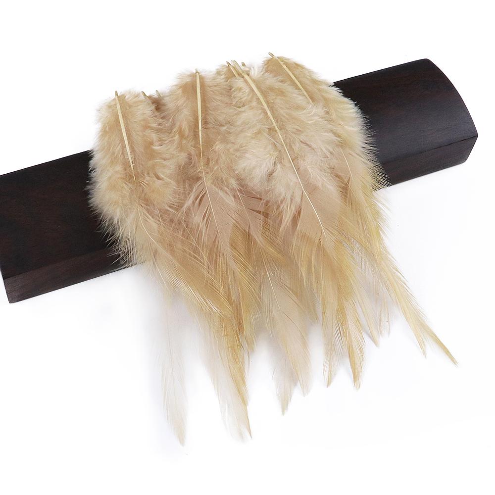 50Pcs High Quality Pheasant Rooster Feather 4-6"/ 10-15Cm Natural Dyed Chicken Plumes for Crafts DIY Jewelry Earring Accessories