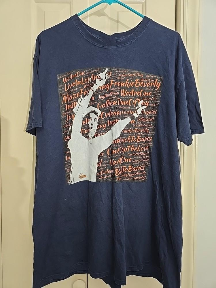 

Rare Frankie Beverly In. Song Titles Tshirt S to 5XL NZL457 Unisex T-Shirt XXXXL