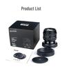 7 Rock Star 50mm F1.4 Full-Frame Tilt-Shift Portrait Lens with Large Aperture for Bokeh Effects