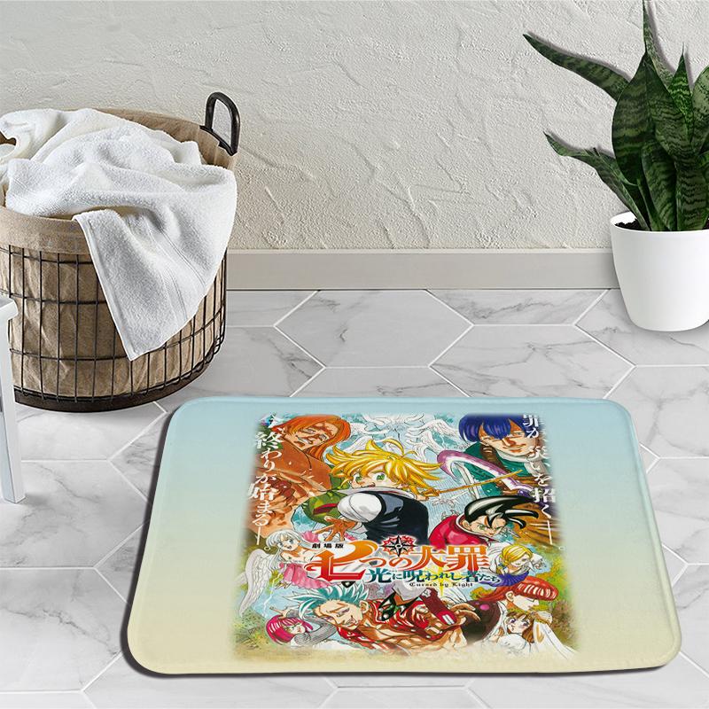 Covorul The Seven Deadly Sins desen animat sufragerie dormitor covor balcon baie covor antiderapant covor exterior cadou de zi