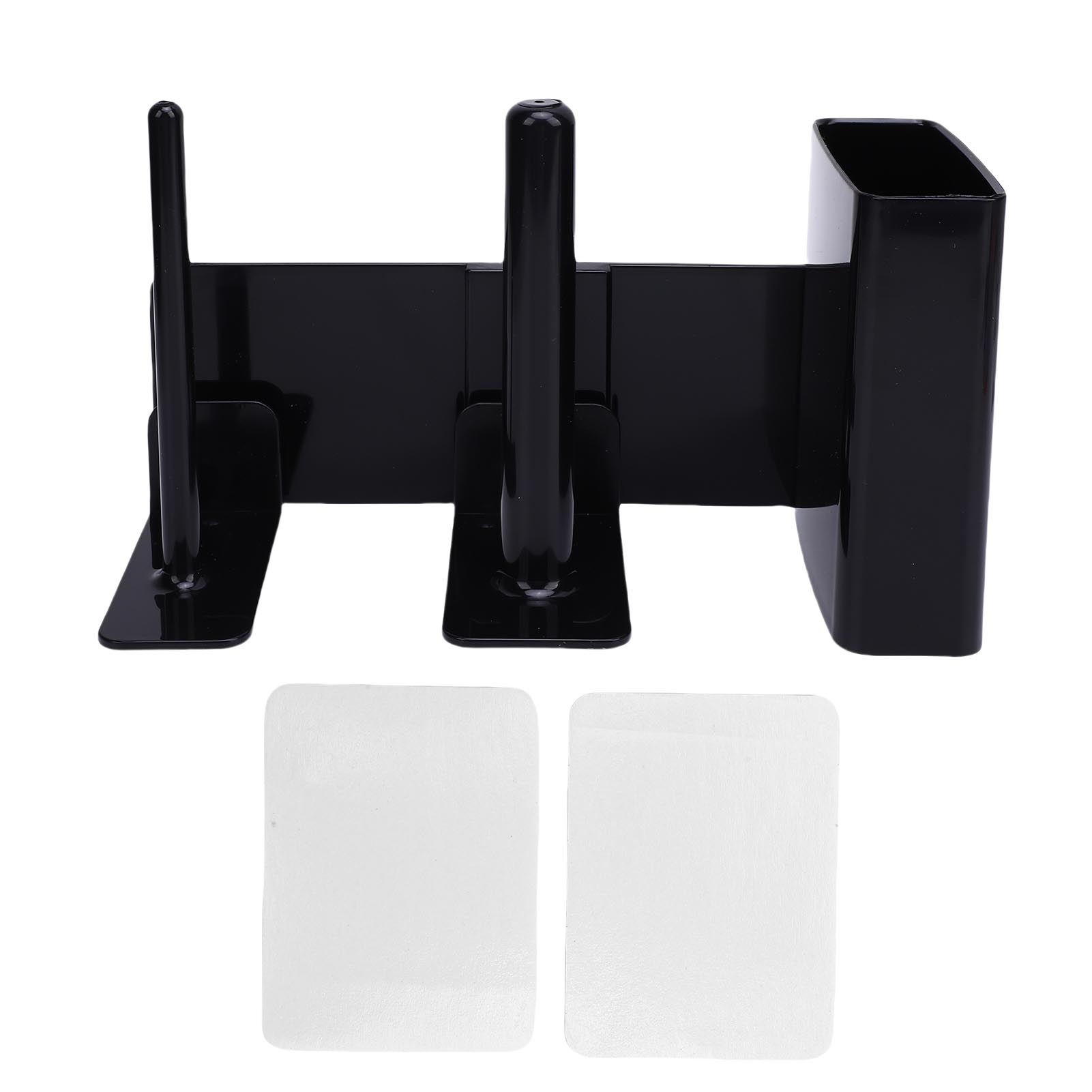 Outsideworld Black Cup Organizer Fit For Fs299 Fs300 Fs301 Slushie Machine Compartment Side Mounted Cups Lids Straws Storage Holder