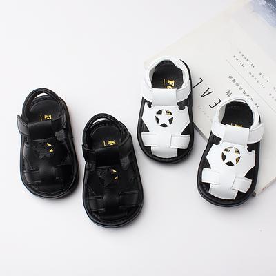 Babysandalen Sommer Pentagramm Kinderschuhe Kleinkindschuhe Weiche Sohle Rutschfest Herrenschuhe Damenschuhe Neugeborene Belüftung Ballerinas