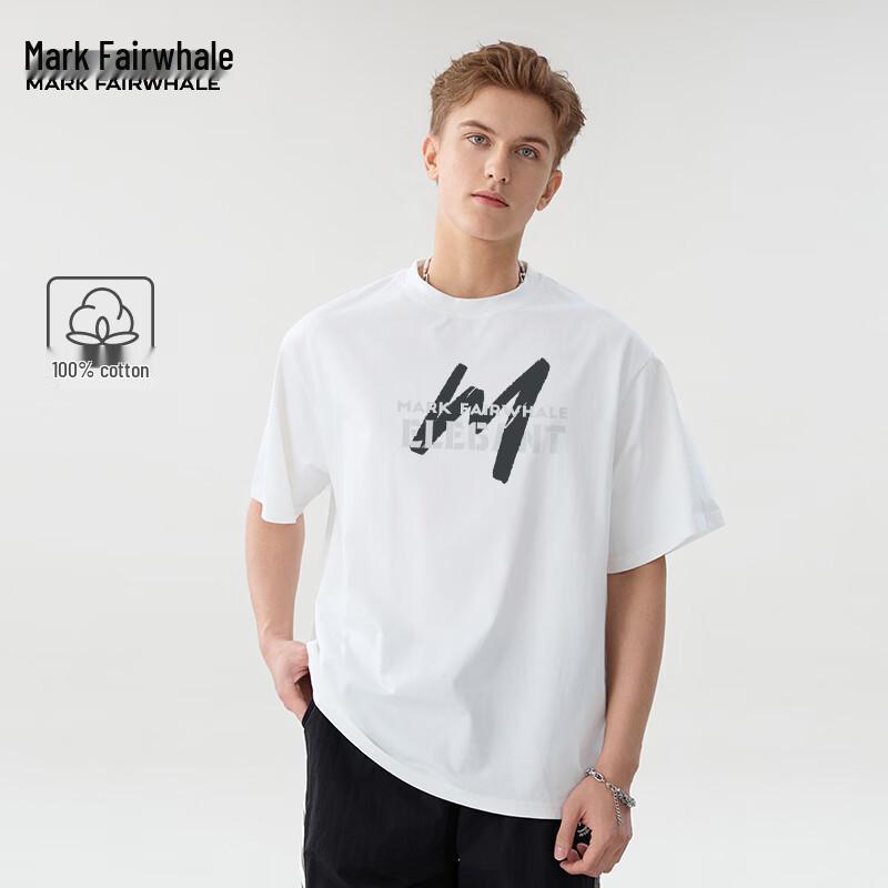 Mark Fairwhale Men's Loose Fit Cotton PMK Graffiti T-Shirt