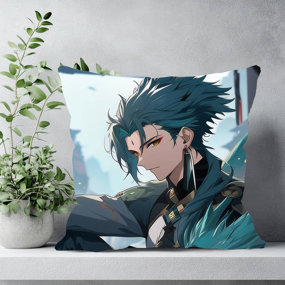 Game Wuthering Waves JIYAN Pillow Case Sofa Cushion Cover Room Home Decoration 12x12Inch